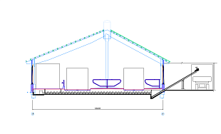 Коровник на 170 голов