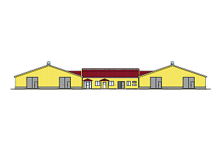 Молочно-товарная ферма на 400 дойных коров