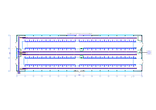 Коровник на 200 голов для высокоудойных коров 