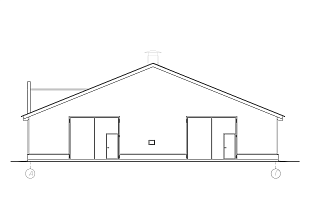 Коровник привязного содержания на 200 голов 