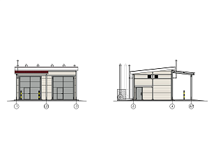 Коровник на 490 голов с навозоприемником 