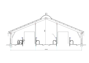МТФ на 400 голов с ДМБ
