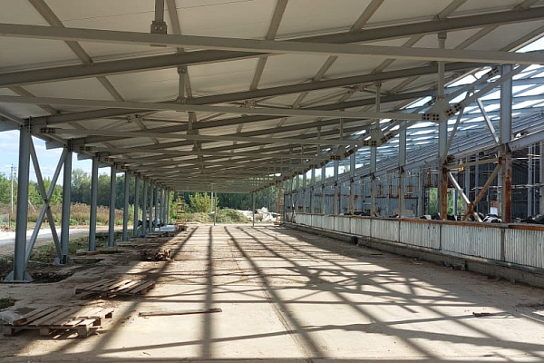 Возводим каркас в Тульской области  