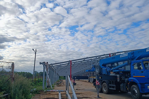 Возводим каркас в Тульской области  