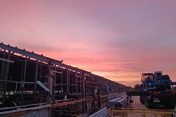 Возводим каркас в Тульской области  